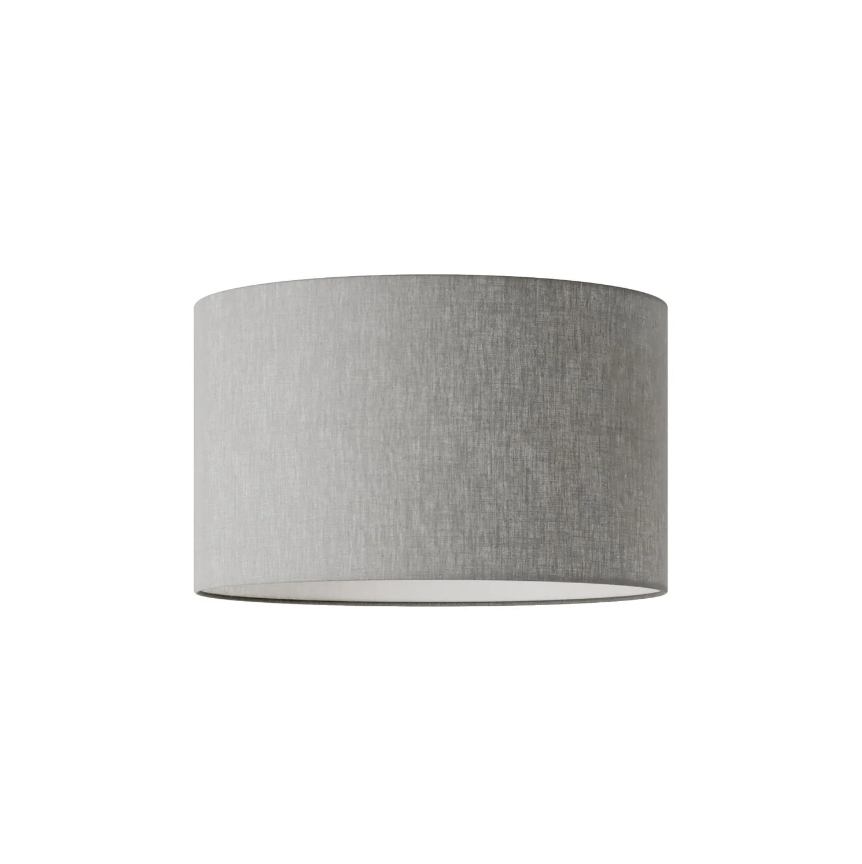 Abajur Cilindro L em tecido com encaixe E27 - Fabricado em Itália