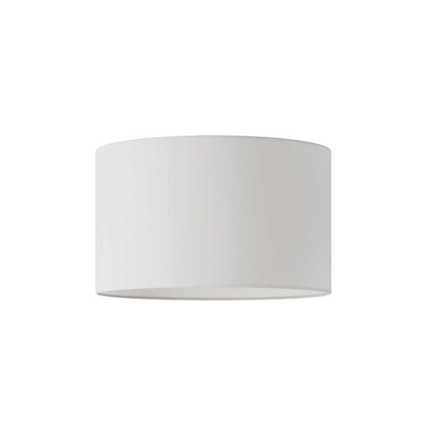 Abajur Cilindro L em tecido com encaixe E27 - Fabricado em Itália