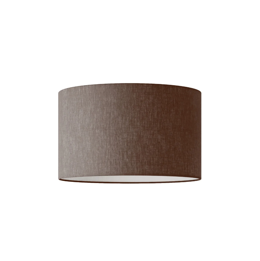 Abajur Cilindro L em tecido com encaixe E27 - Fabricado em Itália