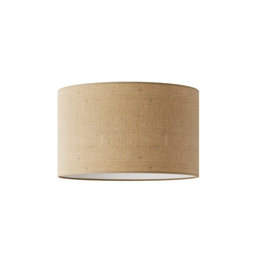 Abajur Cilindro L em tecido com encaixe E27 - Fabricado em Itália