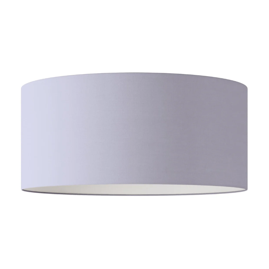 Abajur Cilindro XXL em tecido com encaixe E27 - Fabricado em Itália