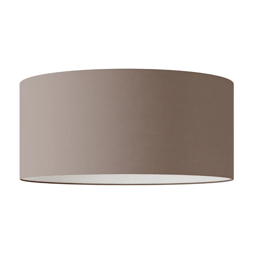 Abajur Cilindro XXL em tecido com encaixe E27 - Fabricado em Itália