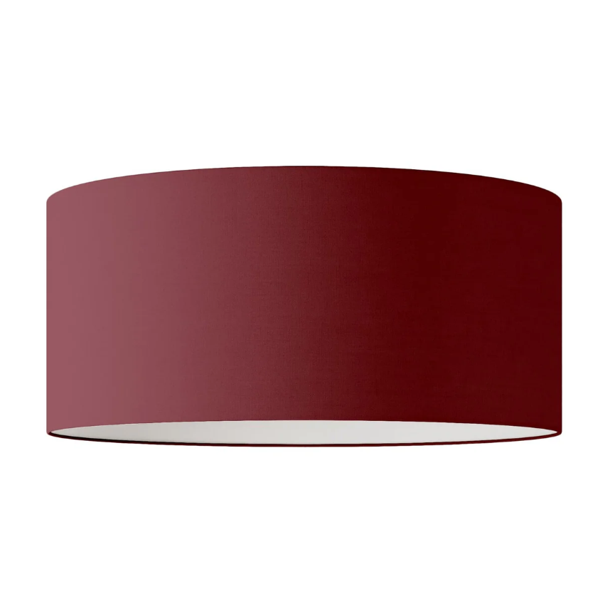 Abajur Cilindro XXL em tecido com encaixe E27 - Fabricado em Itália