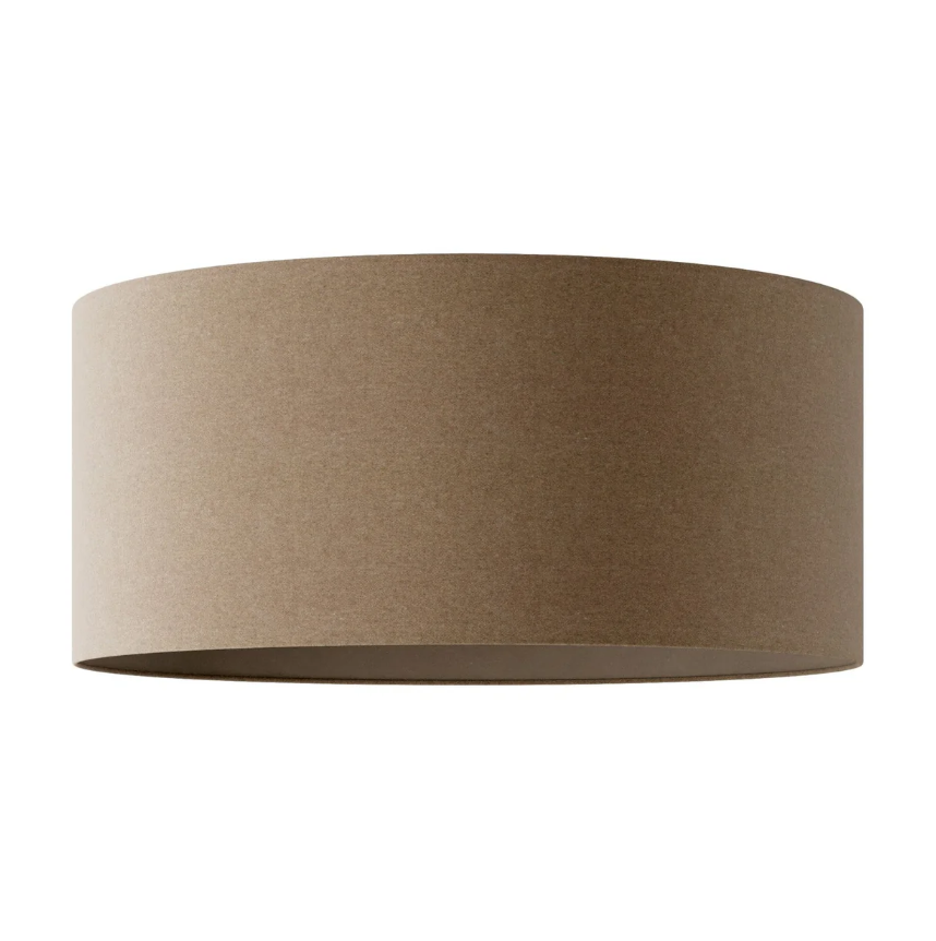 Abajur Cilindro XXL em tecido com encaixe E27 - Fabricado em Itália