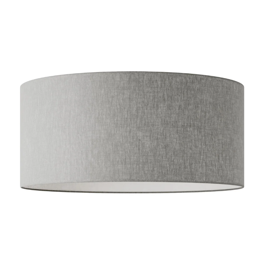 Abajur Cilindro XXL em tecido com encaixe E27 - Fabricado em Itália