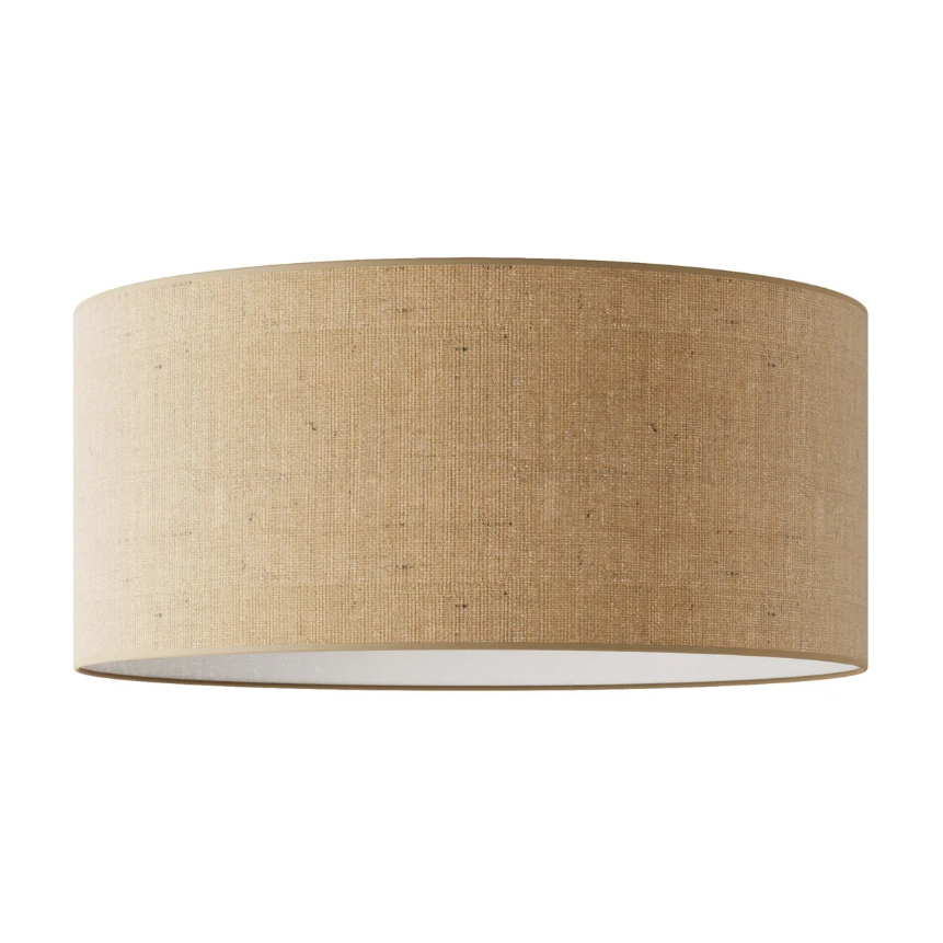 Abajur Cilindro XXL em tecido com encaixe E27 - Fabricado em Itália