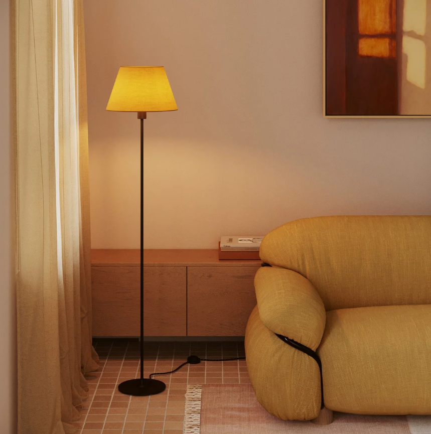 Abajur Impero M com casquilho E27 para candeeiro de pé ou mesa - Fabricado em Itália