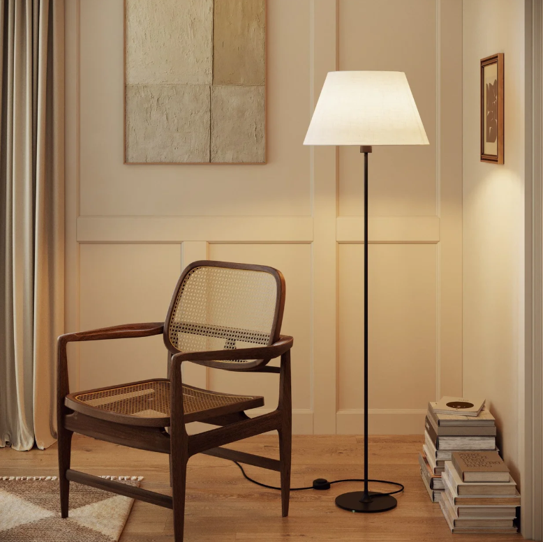 Abajur Impero L com casquilho E27 para candeeiro de pé ou mesa - Fabricado em Itália