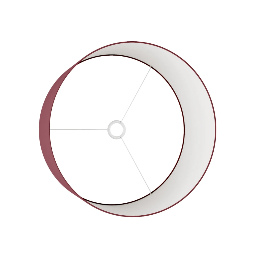 Abajur Cilindro XL em tecido com encaixe E27 - Fabricado em Itália