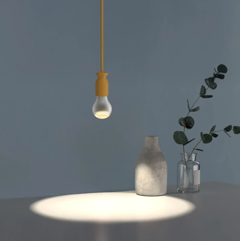 Lâmpada LED Drop A60 7W 806Lm 2700K com Lente Semi-Fosca - A08