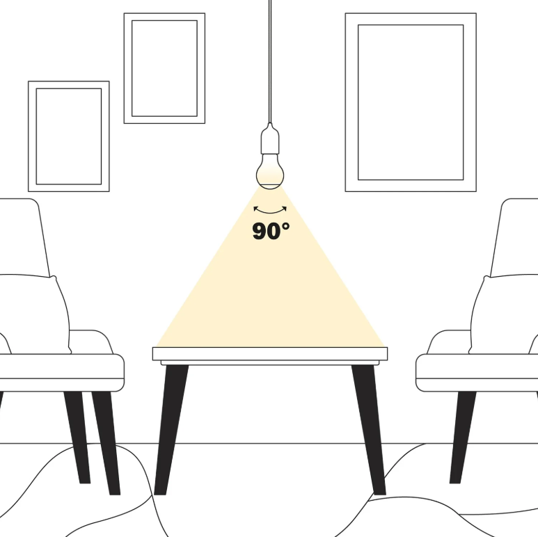 Lâmpada LED Drop A60 7W 806Lm 2700K com Lente Semi-Fosca - A08