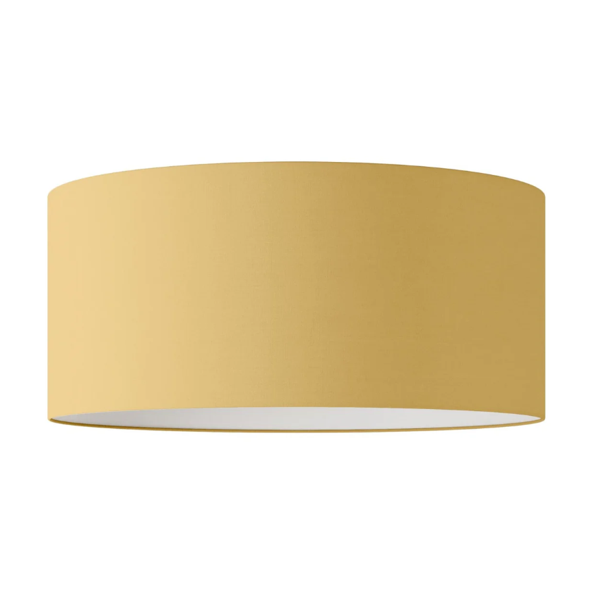 Abajur Cilindro XXL em tecido com encaixe E27 - Fabricado em Itália