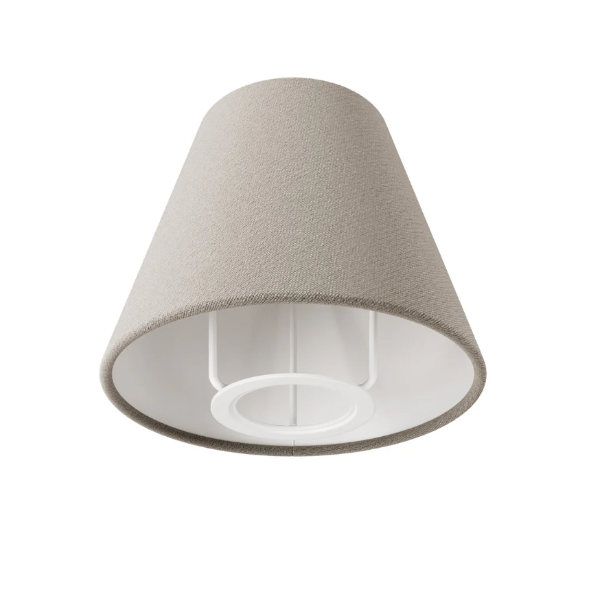 Mini abajur Impero com casquilho E27 para lâmpada de mesa ou aplique - Fabricado na Itália