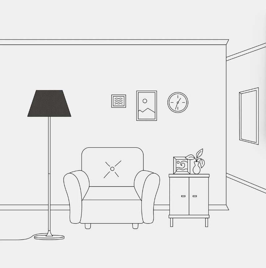 Abajur Impero M com casquilho E27 para candeeiro de pé ou mesa - Fabricado em Itália