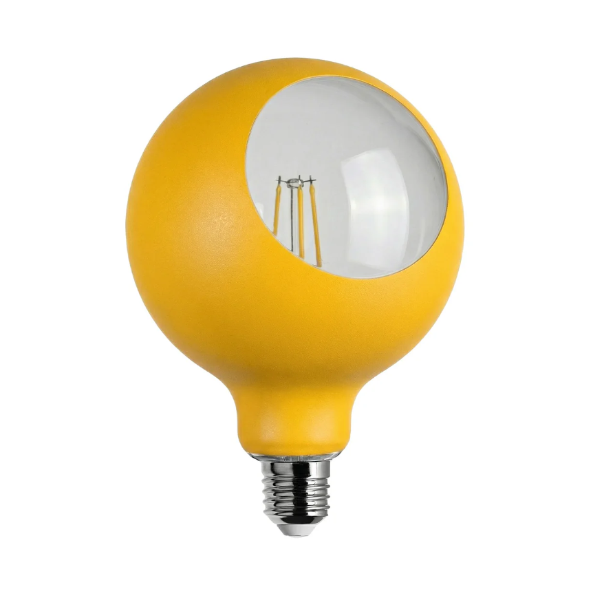 Lâmpada LED Camo G125 4,8W 806Lm E27 2700K Dimmerável - Cores