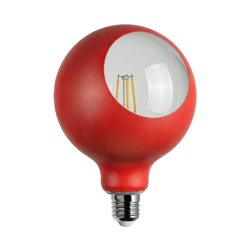 Lâmpada LED Camo G125 4,8W 806Lm E27 2700K Dimmerável - Cores