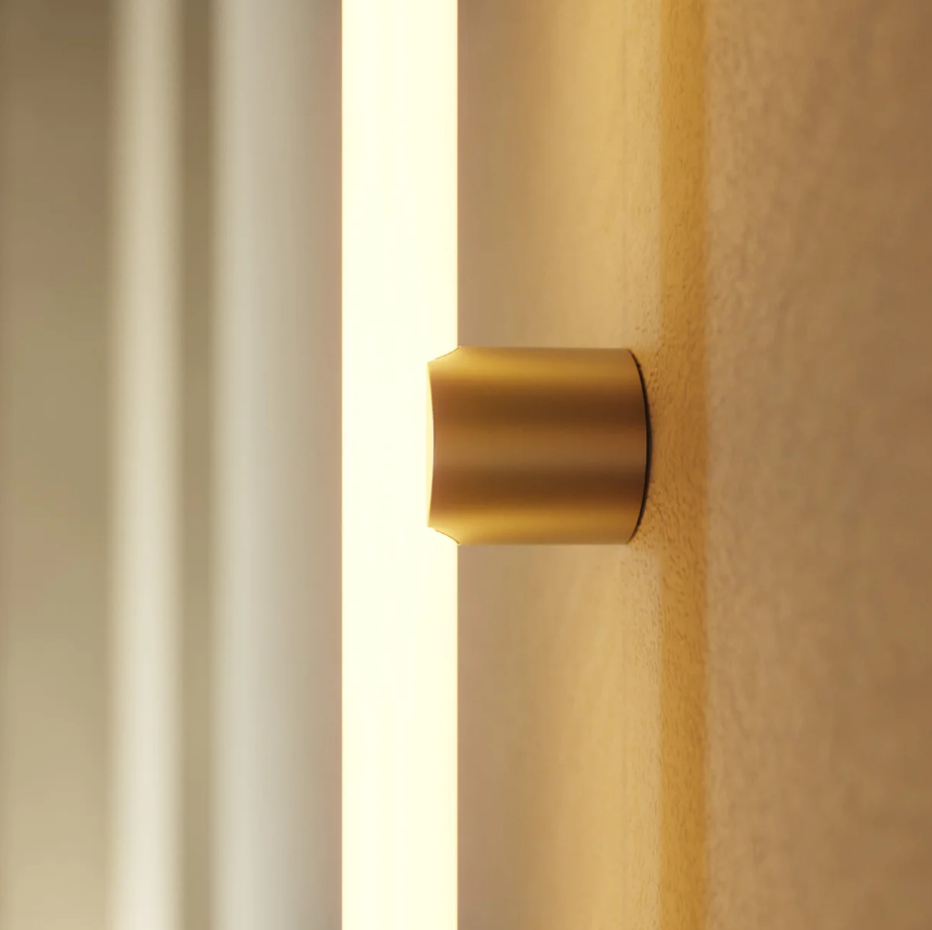 Casquilho S14d em metal de parede ou teto - À prova de água IP44