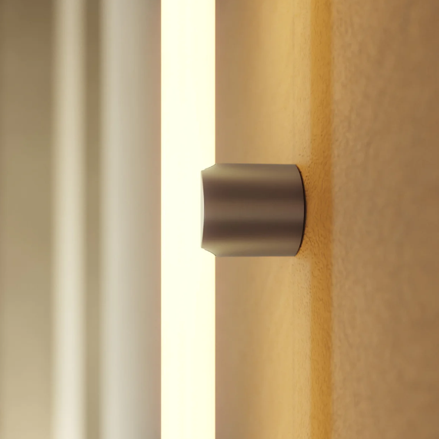 Casquilho S14d em metal de parede ou teto - À prova de água IP44