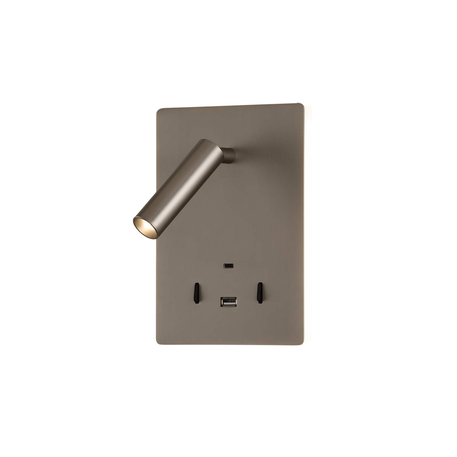 Manat Aplique de Parede de Leitura, Direcionável com USB
