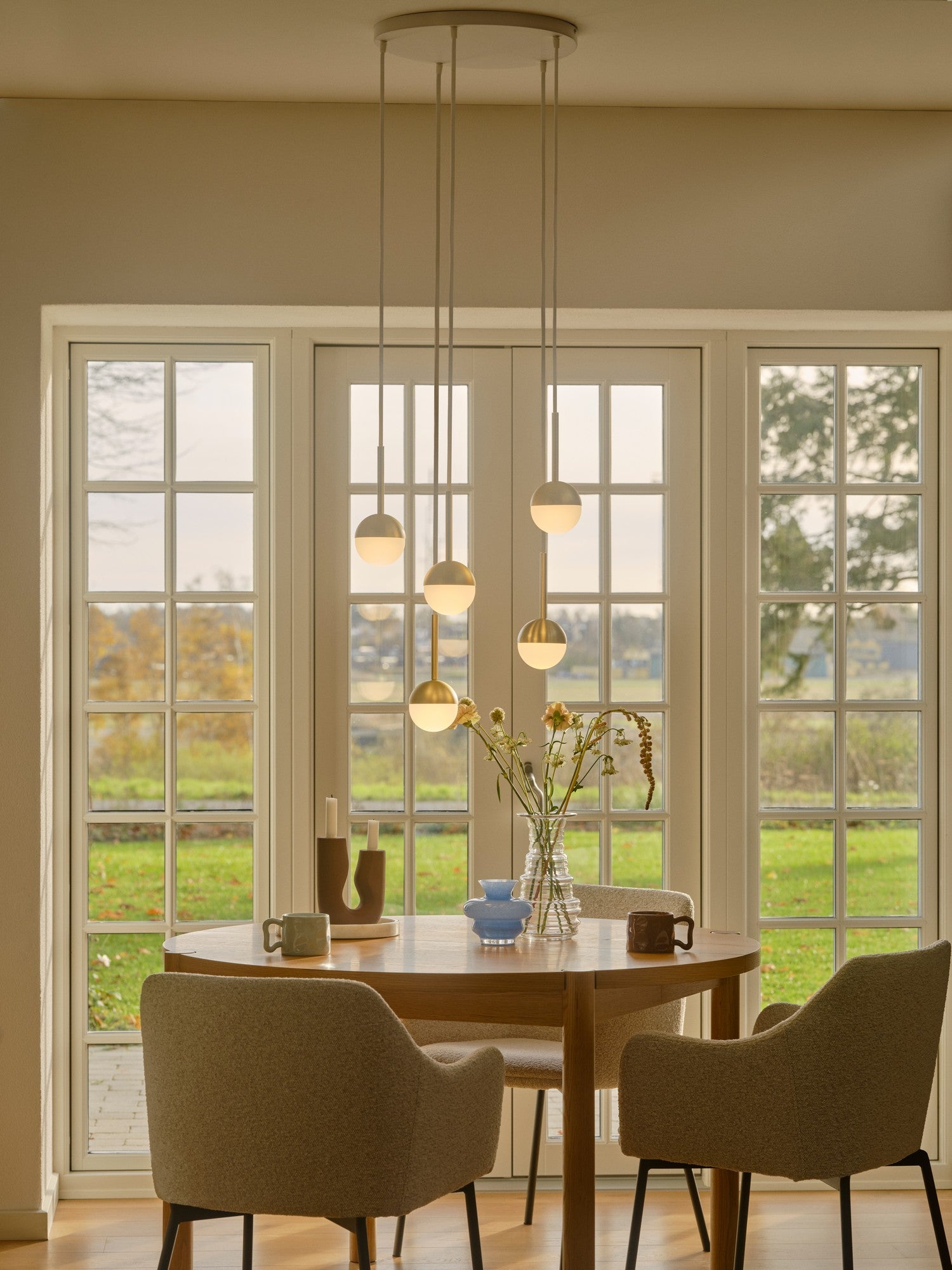 Florão Luana com 5 furos - 40cm