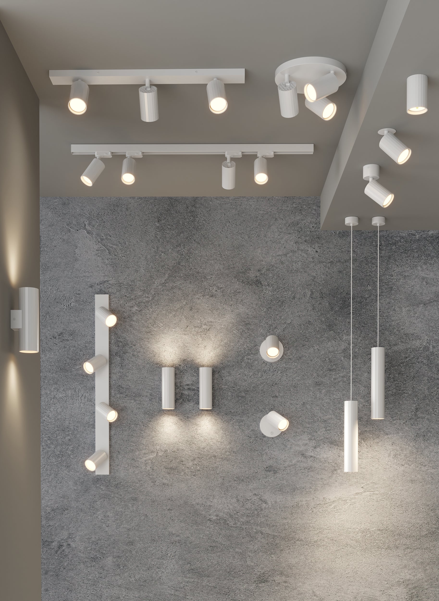 Modrian Round Ceiling 3L