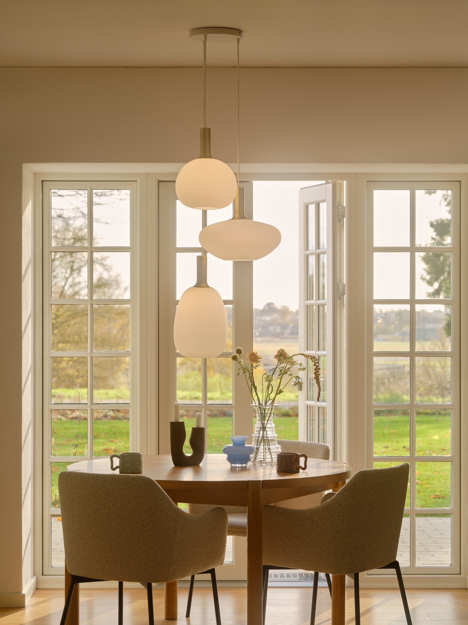 Florão Luana com 3 furos - 25cm