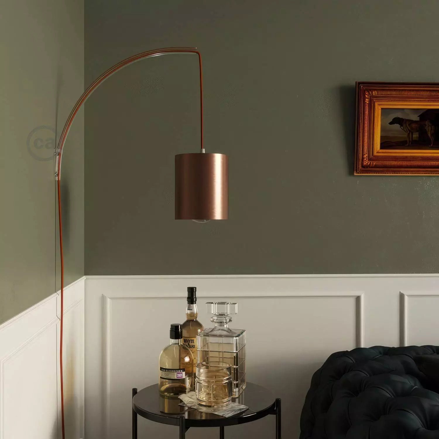 Archet(To) transparent wall mount for pendant lamps