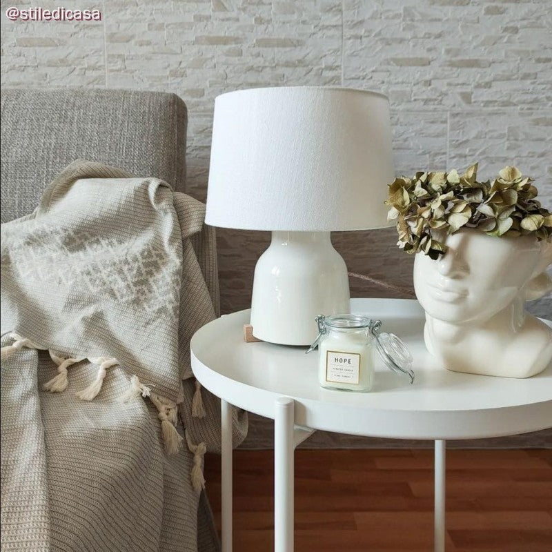 Abajur Athena com casquilho E27 para candeeiro de mesa