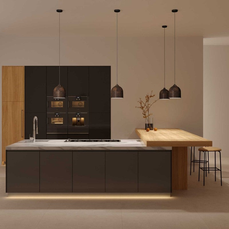 Abajur de cerâmica Bell M para suspensão - Fabricado na Itália