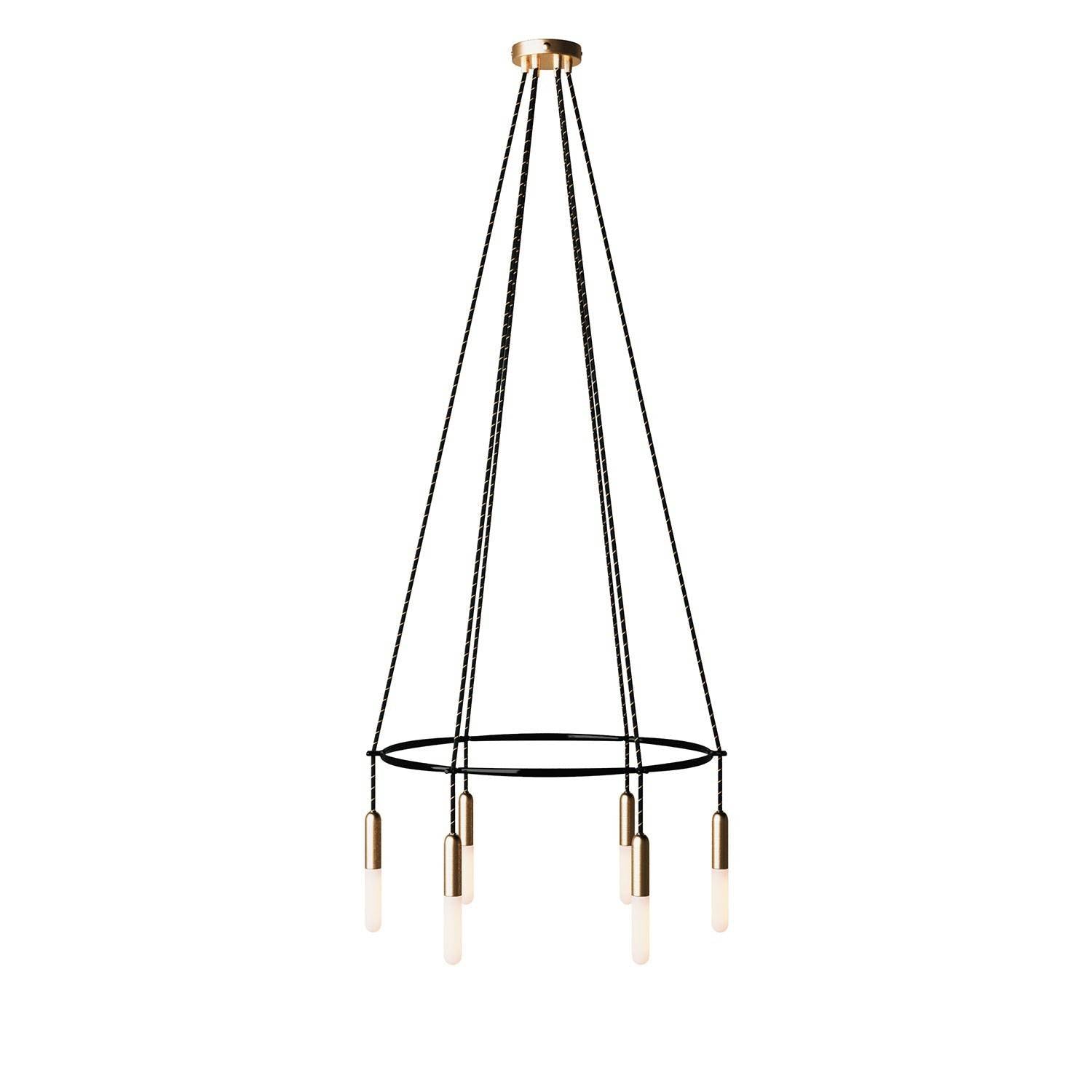 Candeeiro Gaiola P-Light de 6 suspensões