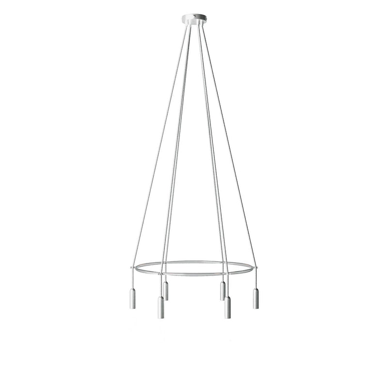 Candeeiro Gaiola P-Light de 6 suspensões