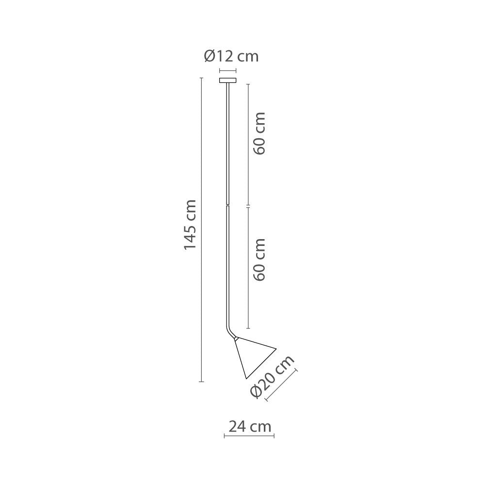 Rubi Pendant Mono Side