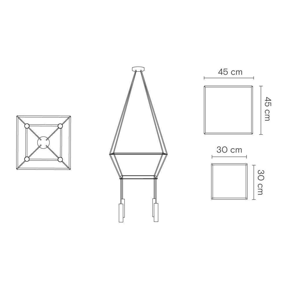 Rose Pendant Chandelier