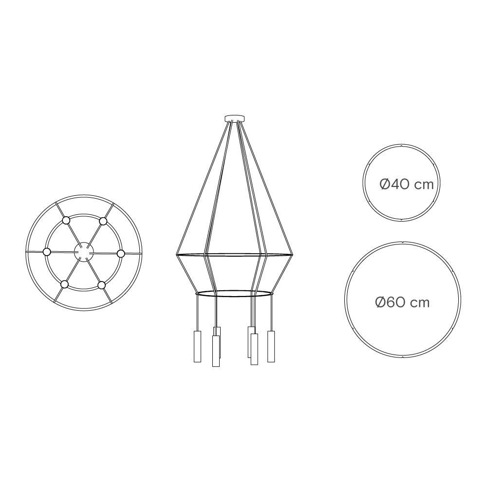 Rose Pendant Chandelier