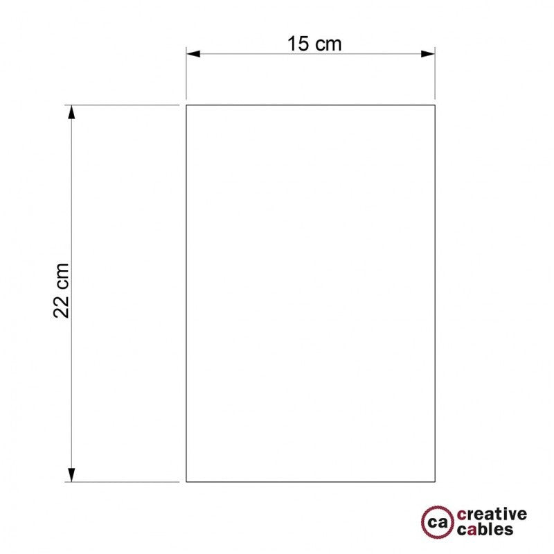 Abajur de cimento em Cube para suspensão com braçadeira de cabo e suporte para lâmpada E27
