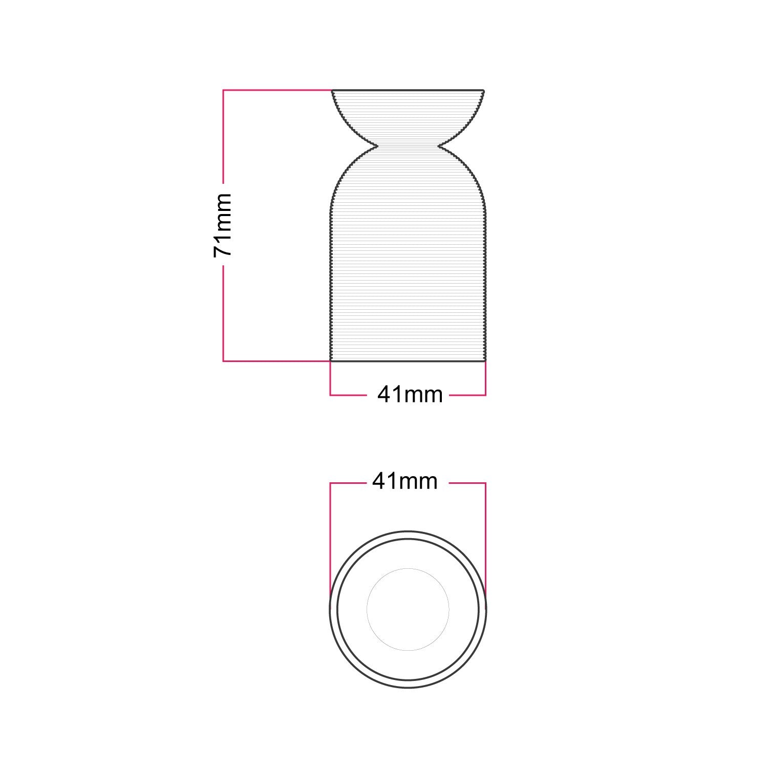 Kit de casquilho E27 em plástico reciclado impressão 3D