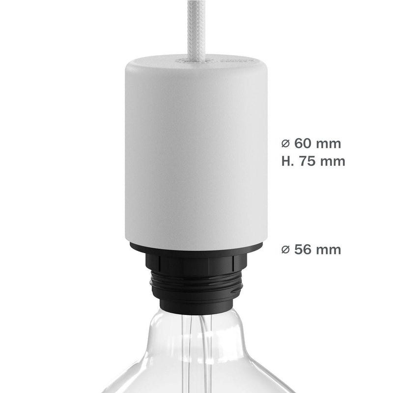 Kit de Casquilho em Silicone Exterior E27 para Abajur IP65