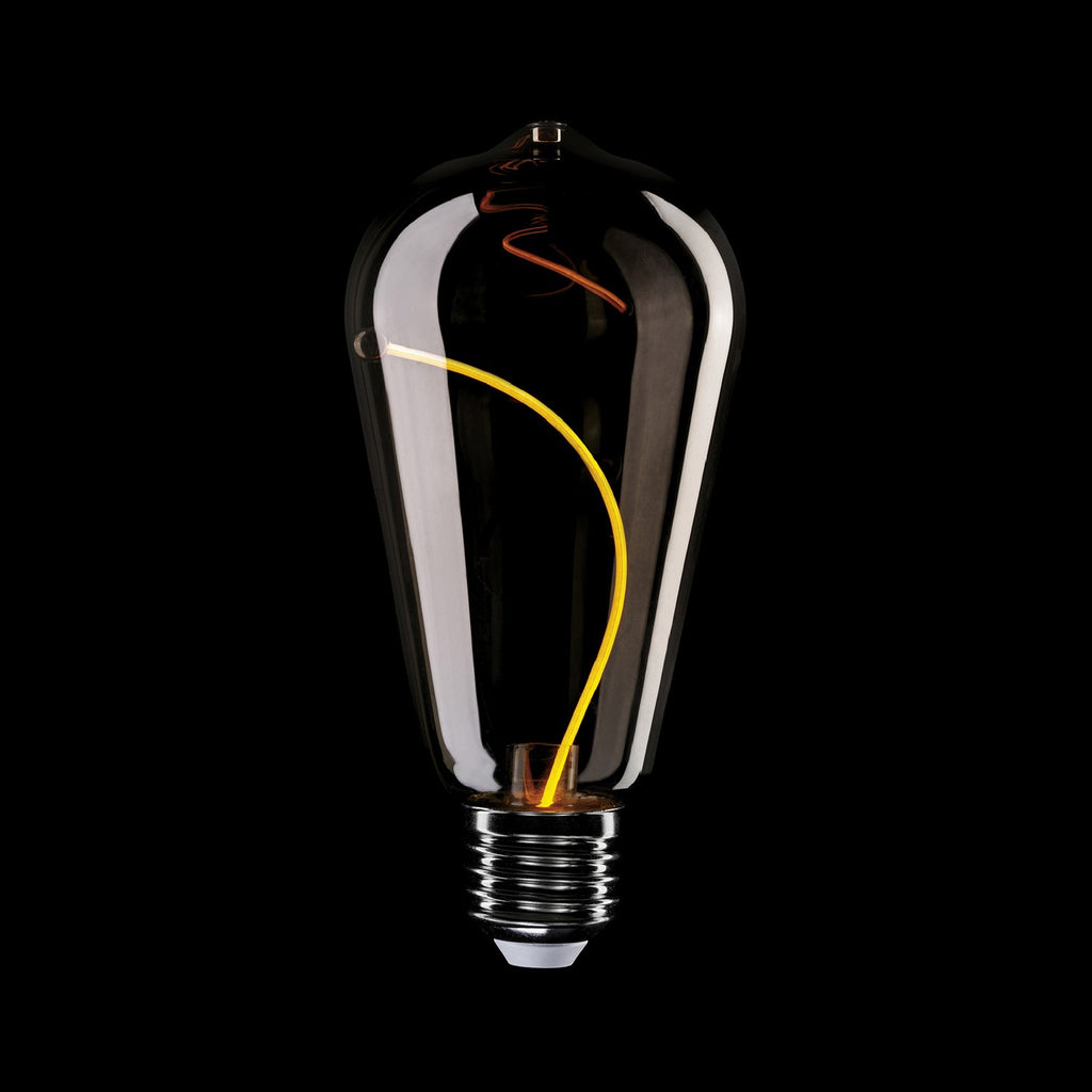 Lâmpada Magnética LED Smoky Linha Deco Edison ST64 2,2W 60Lm E27 1800K - F03