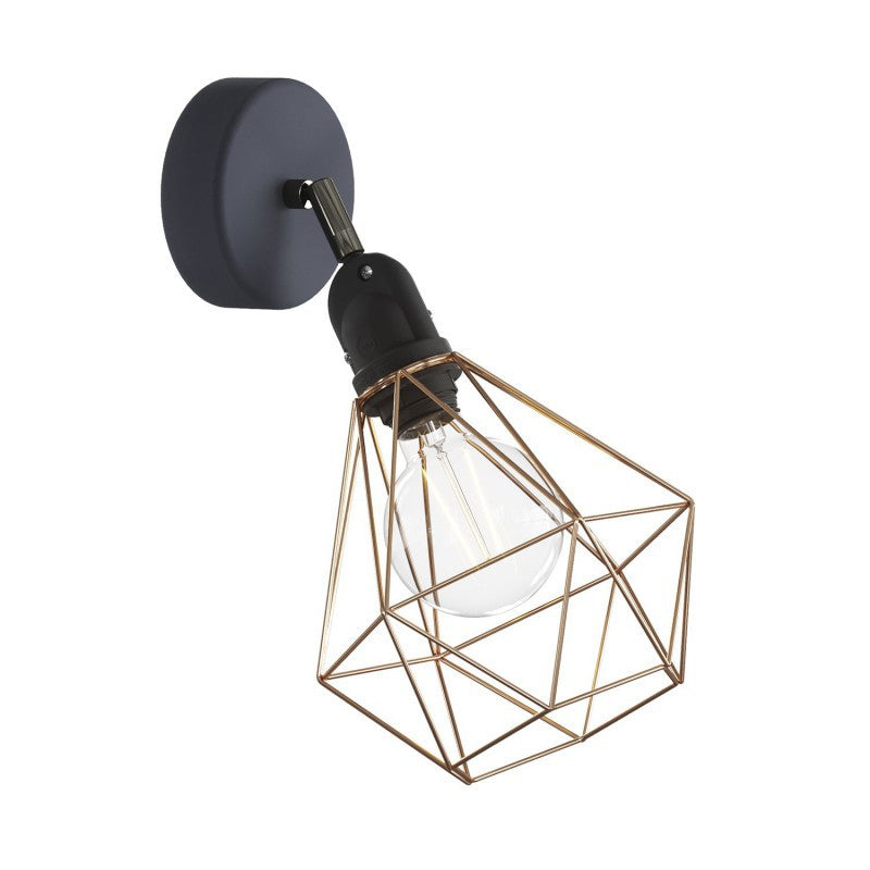 Fermaluce EIVA with Diamond lampshade adjustable joint and lamp holder IP65 waterproof