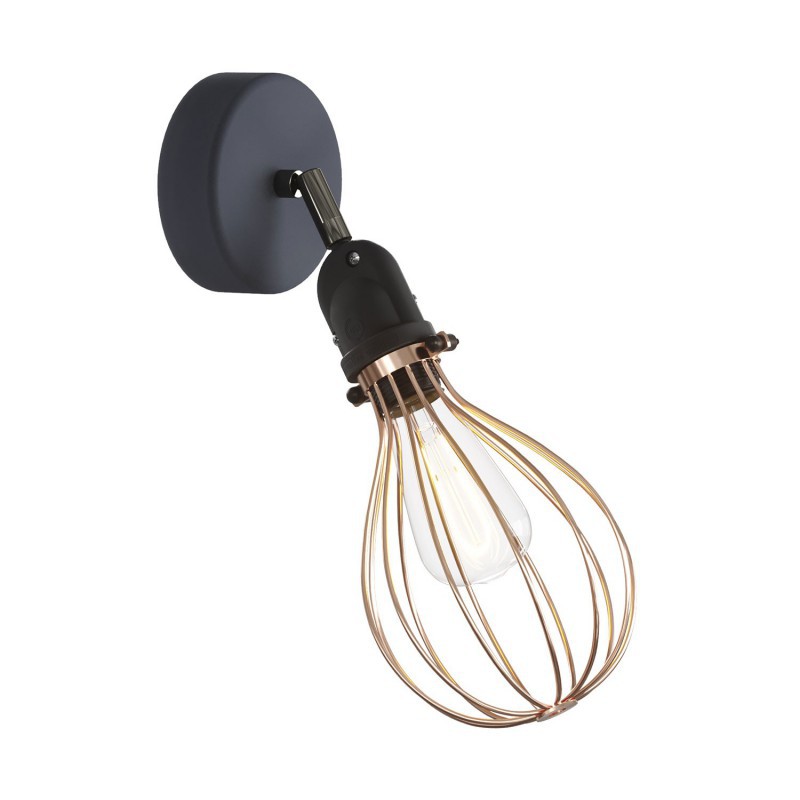 Fermaluce EIVA with Drop lampshade adjustable joint and lamp holder IP65 waterproof
