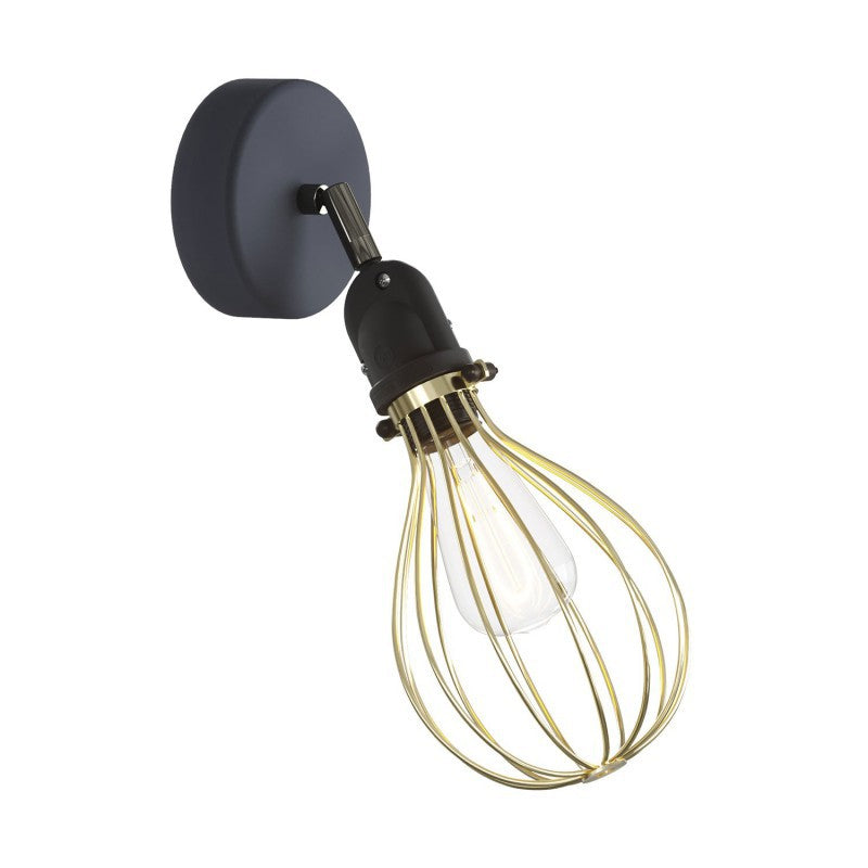Fermaluce EIVA with Drop lampshade adjustable joint and lamp holder IP65 waterproof