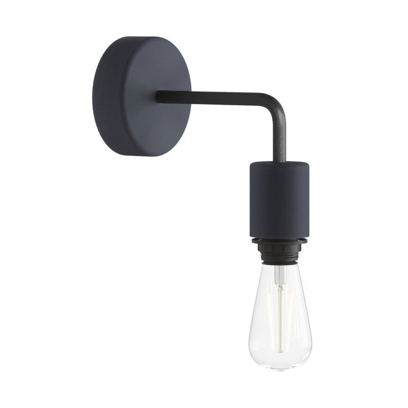 Fermaluce EIVA ELEGANT para abajur com extensão em L rosa de teto e porta-lâmpada IP65 à prova d'água