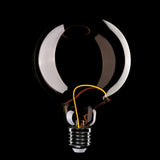 Lâmpada Magnética LED Smoky Linha Deco Globo G125 2,8W 90Lm E27 1800K - F05