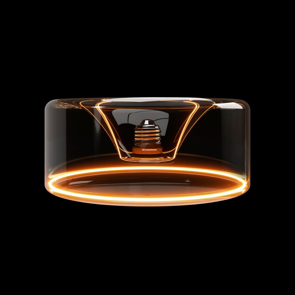Lâmpada LED Smoky Linha Fantasma Donut Embutido 195x83 6W 380Lm E27 1900K Regulável - G12