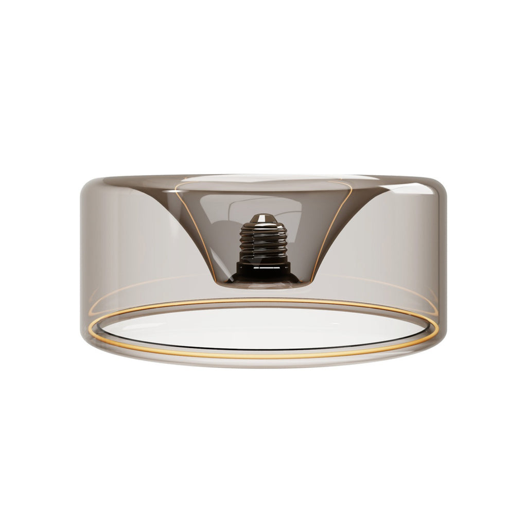 Lâmpada LED Smoky Linha Fantasma Donut Embutido 195x83 6W 380Lm E27 1900K Regulável - G12