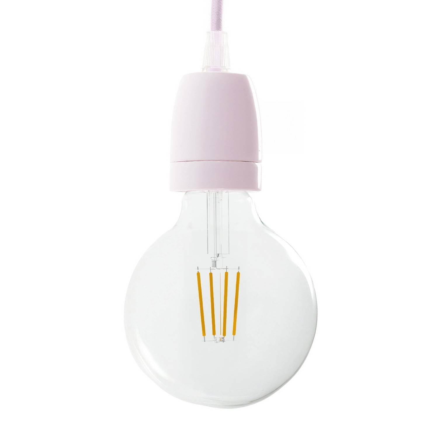 Kit de casquilho E27 em porcelana