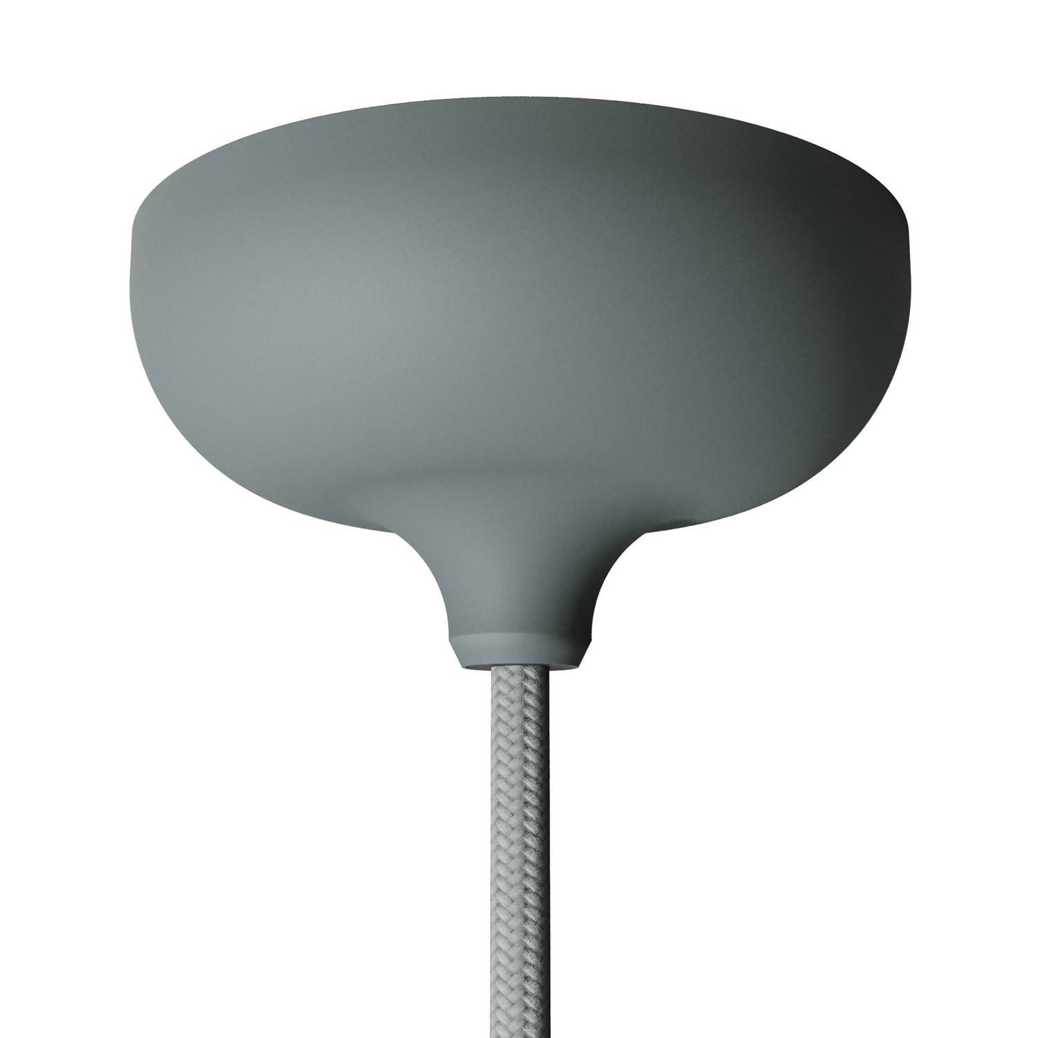 Kit rosácea de silicone com furo central e adequado para furo lateral