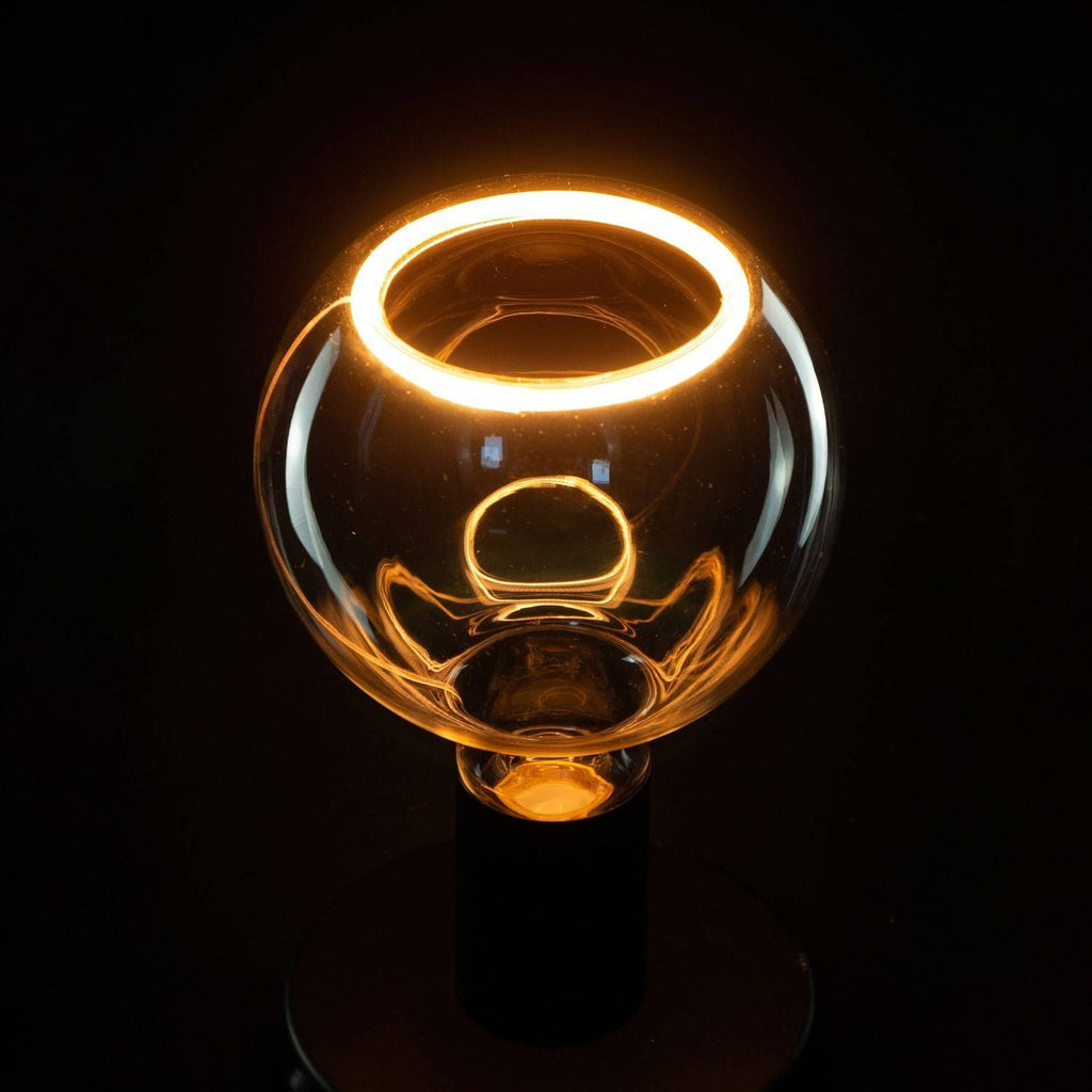 Lâmpada LED Transparente Ghost Line G125 CRI 90 4,5W 300Lm E27 2200K Regulável - G05
