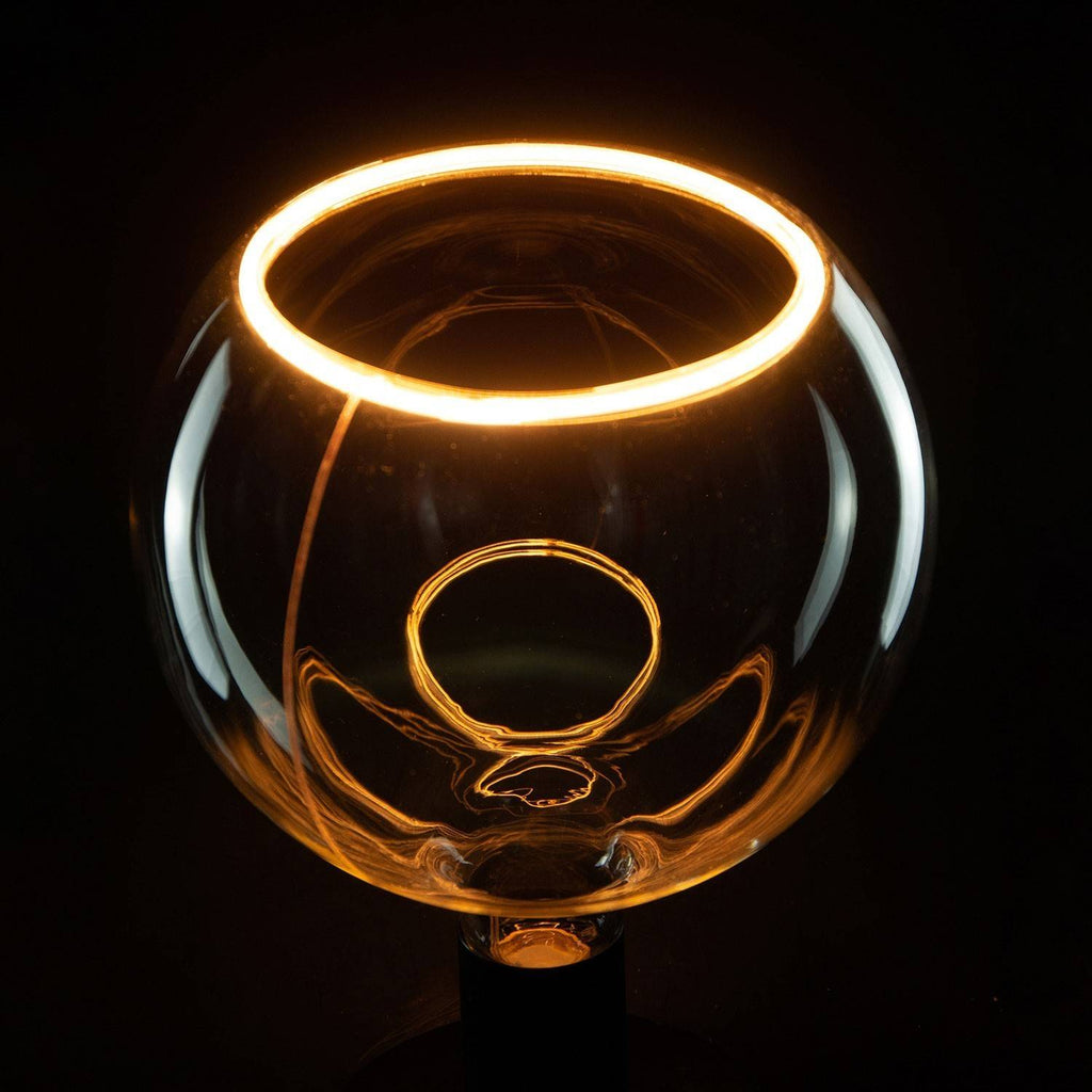 Lâmpada LED Transparente Ghost Line G200 CRI 90 5W 350Lm E27 2200K Regulável - G06