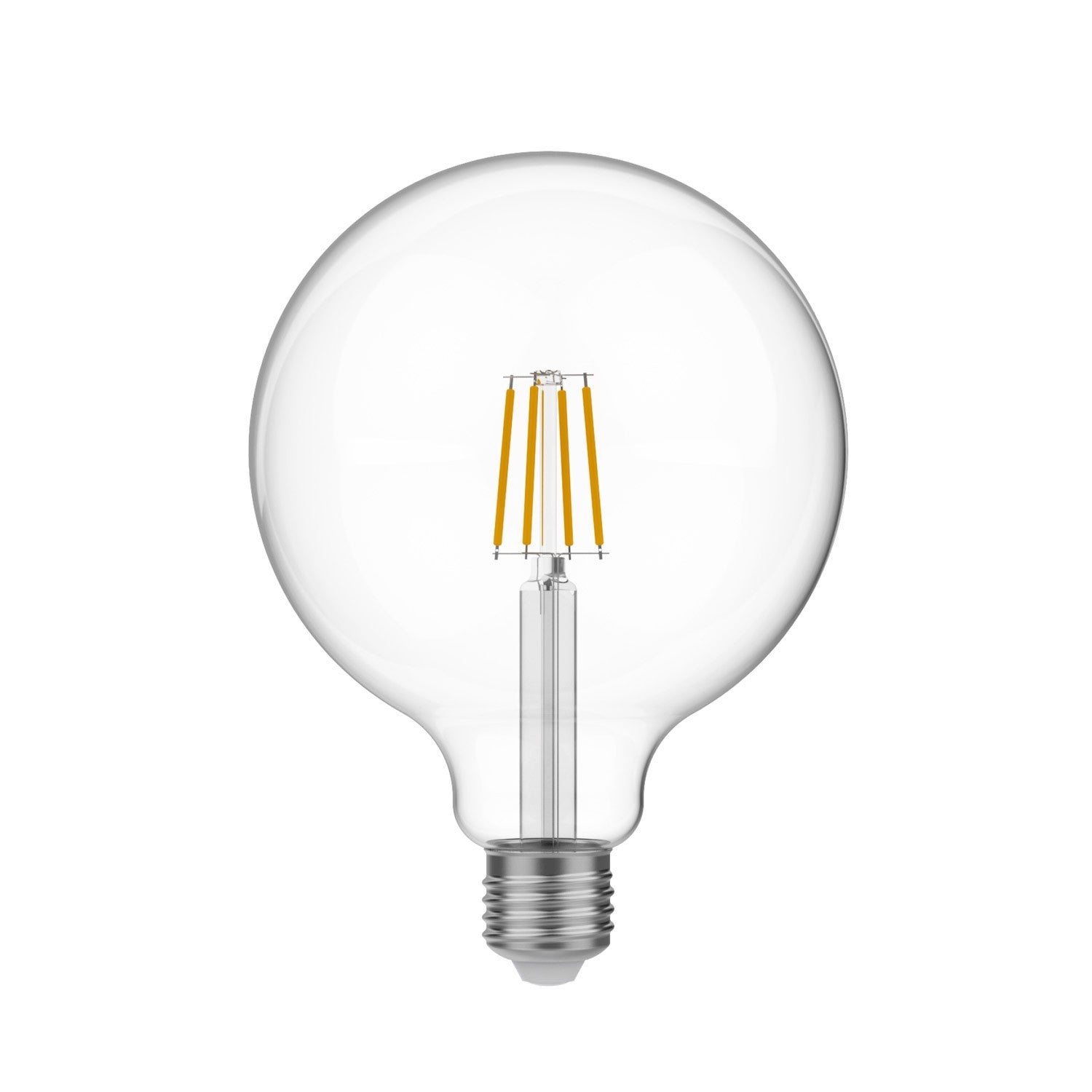 Lâmpada Globo Transparente LED G125 4W 470Lm E27 2700K - E05